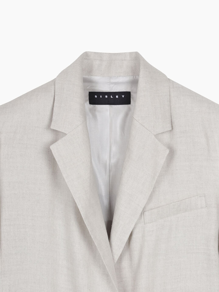 JACKET - sisley k blazer - Beige | Sisley K image number 3